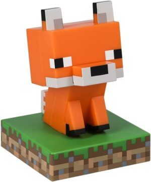 Lampe de bureau Minecraft Renard Paladone pour chambre et salle de jeux