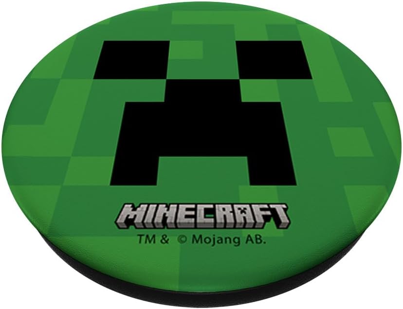 PopGrip interchangeable Minecraft Creeper Big Face – Image 2