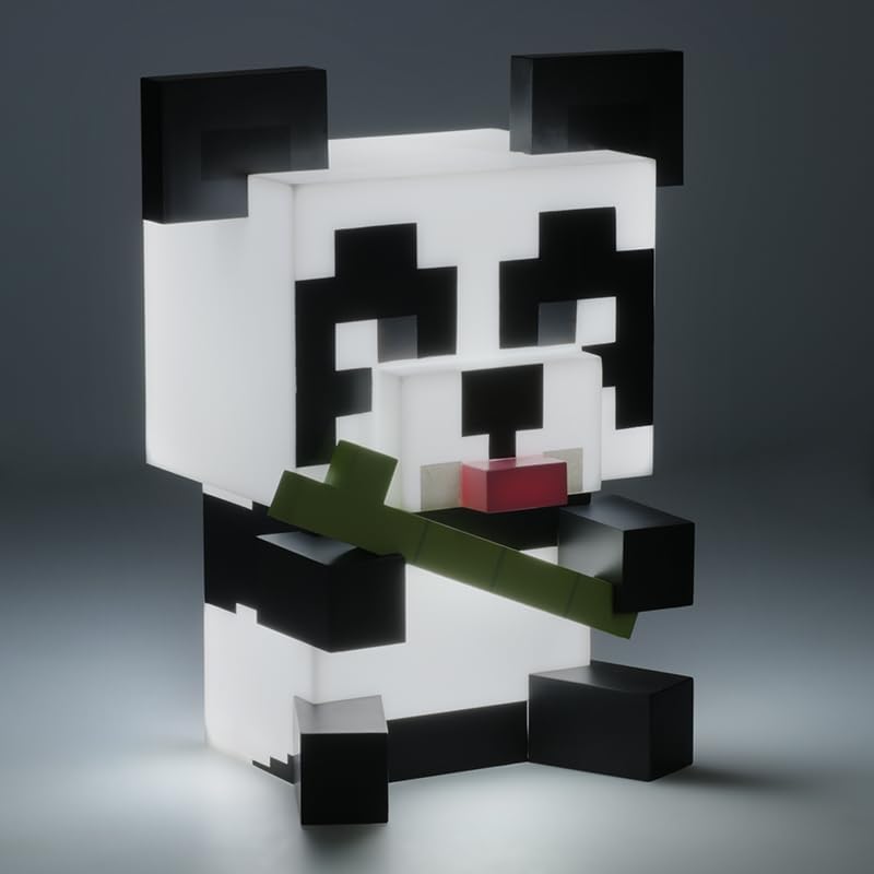 Veilleuse portable Minecraft Panda à piles – Image 3
