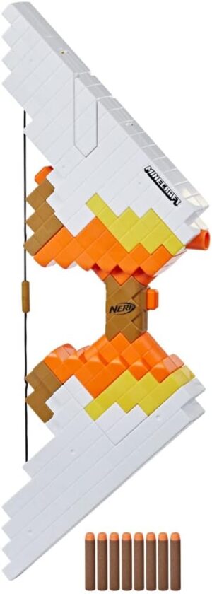 Arc motorisé Nerf Minecraft Sabrewing avec chargeur 8 fléchettes Elite