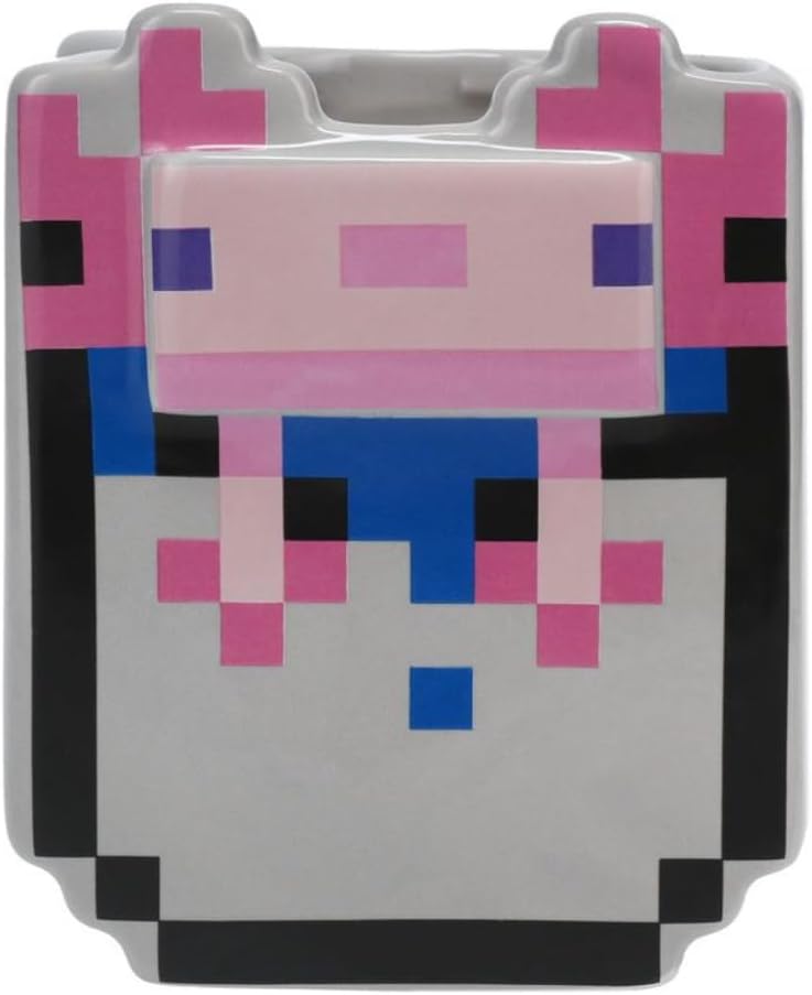 Mug Minecraft Axolotl en céramique 400 ml – Image 3