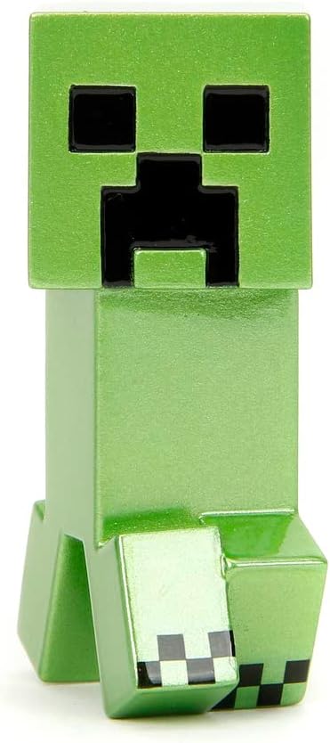 Minecraft coffret de 4 figurines métal 6 cm Steve, Alex, Creeper et Warden – Image 5