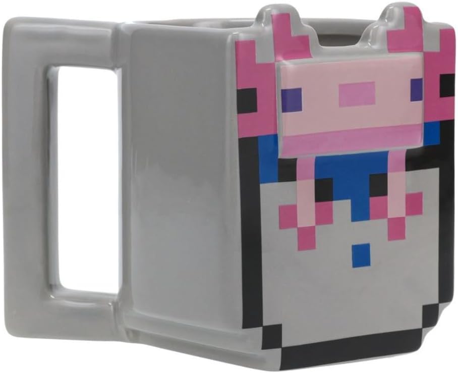 Mug Minecraft Axolotl en céramique 400 ml – Image 2