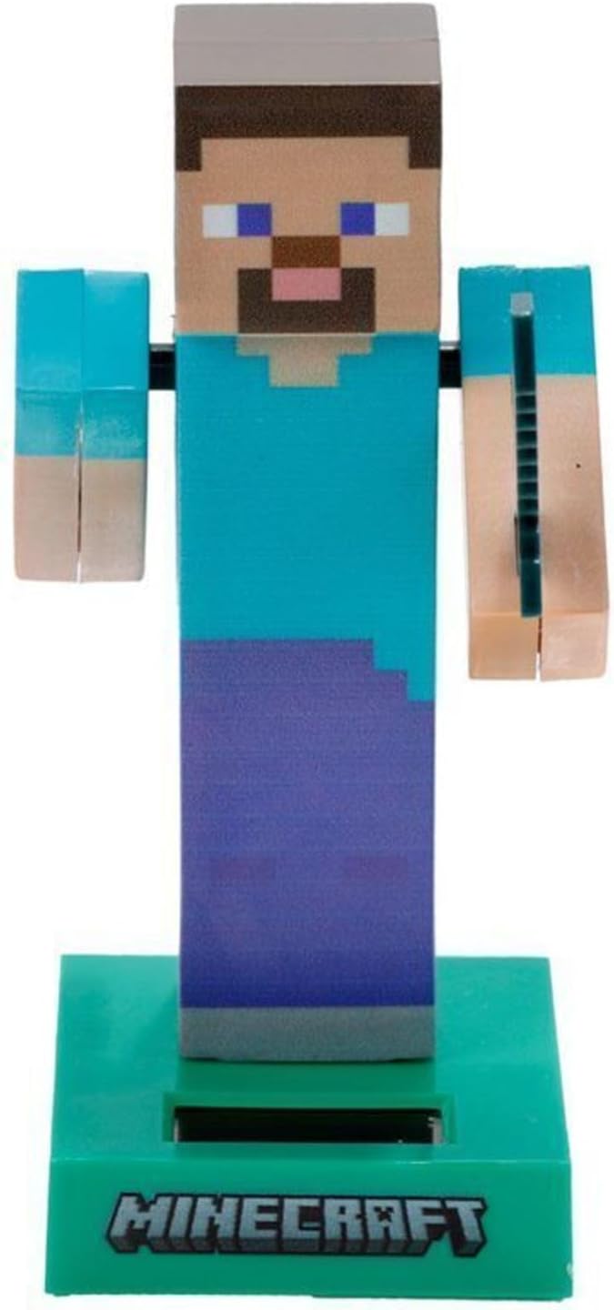 Steve Minecraft Solar Pal multicolore FF139 – Image 2