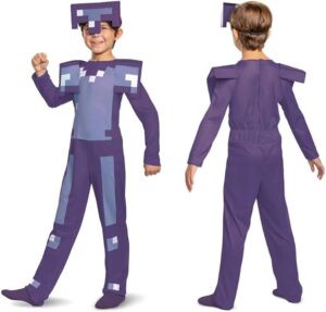 Déguisement enfant Minecraft armure de diamant enchantée