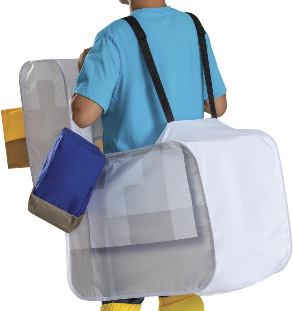 Déguisement Minecraft Poulet Jockey enfant, taille unique dès 8 ans – Image 6