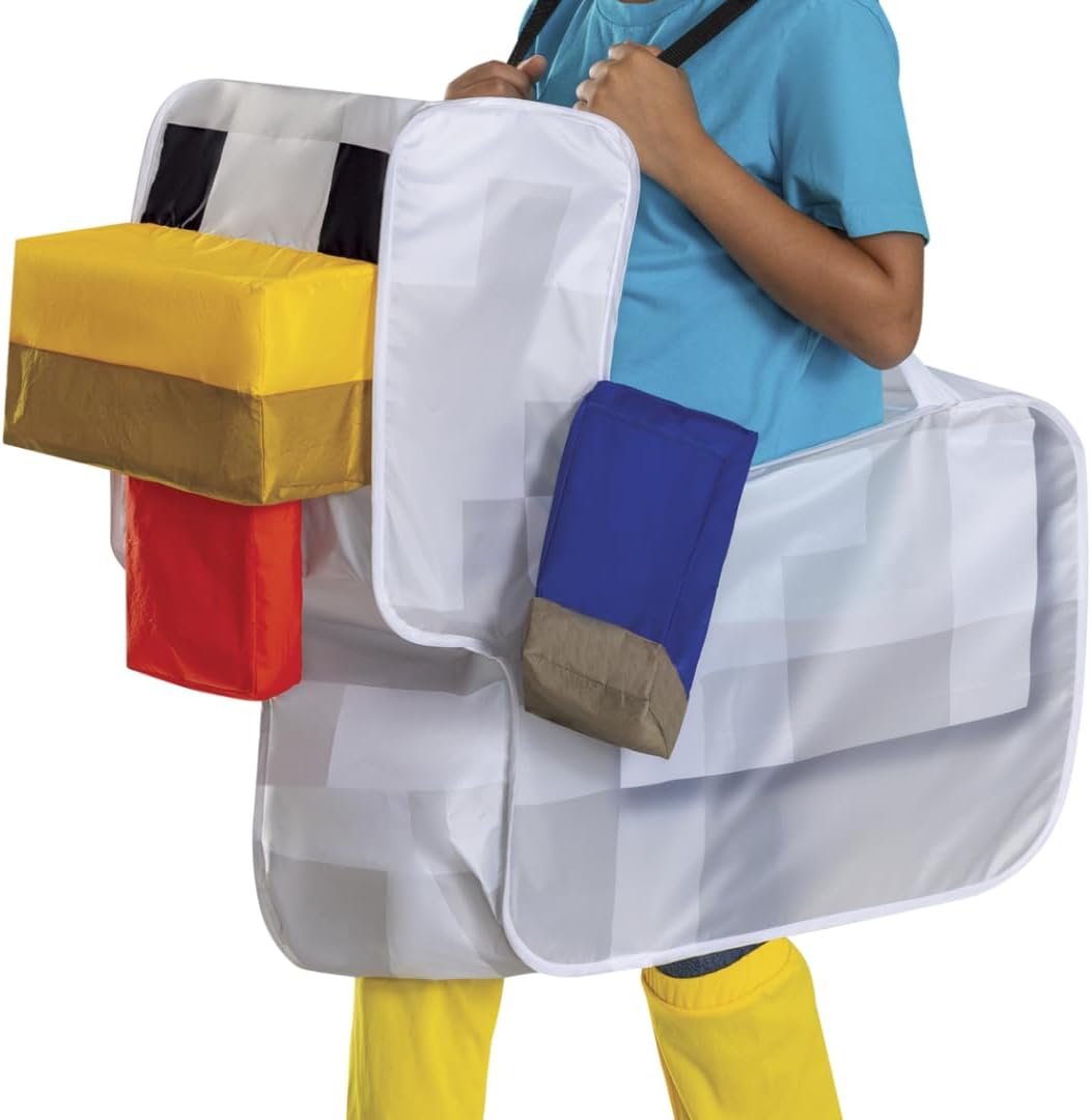 Déguisement Minecraft Poulet Jockey enfant, taille unique dès 8 ans – Image 4