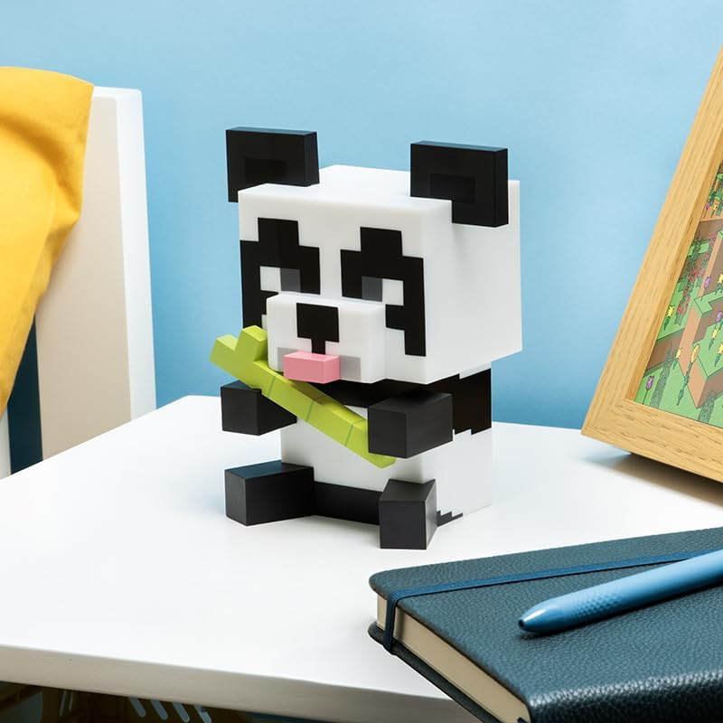 Veilleuse portable Minecraft Panda à piles – Image 4