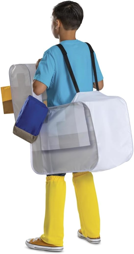 Déguisement Minecraft Poulet Jockey enfant, taille unique dès 8 ans – Image 3