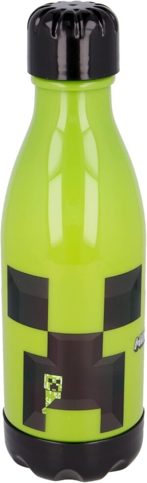 Bouteille enfant Minecraft 560 ml verte