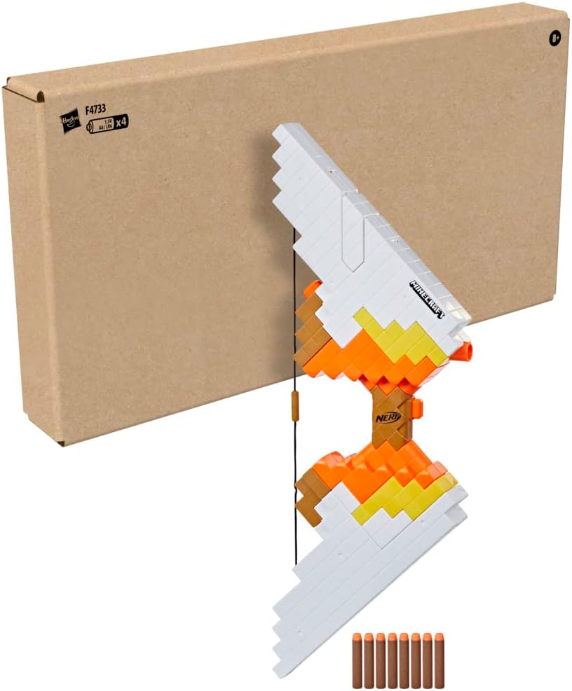 Arc motorisé Sabrewing Nerf Minecraft avec 8 fléchettes Elite – Image 2