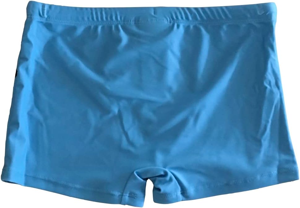 Maillot de bain Minecraft bleu à taille élastique avec lacets – Image 2