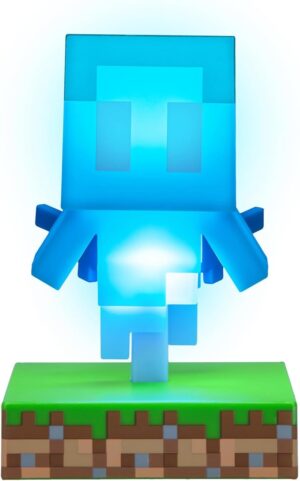 Lampe Minecraft Allay sur pied 11 cm pour bureau et chevet