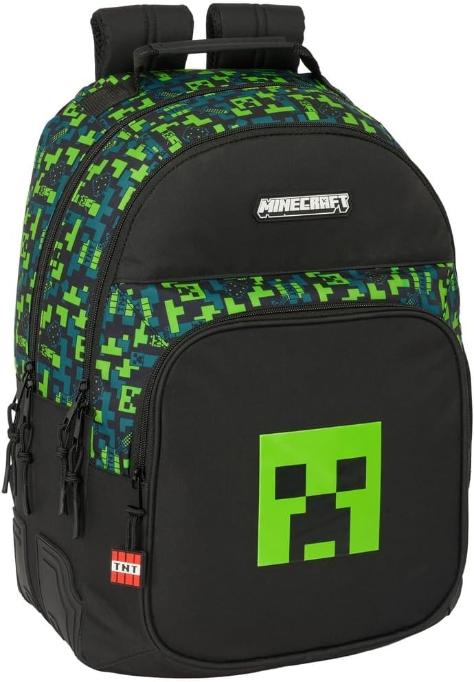 Sac à dos Minecraft TNT noir 20L Safta 32 x 15 x 42 cm