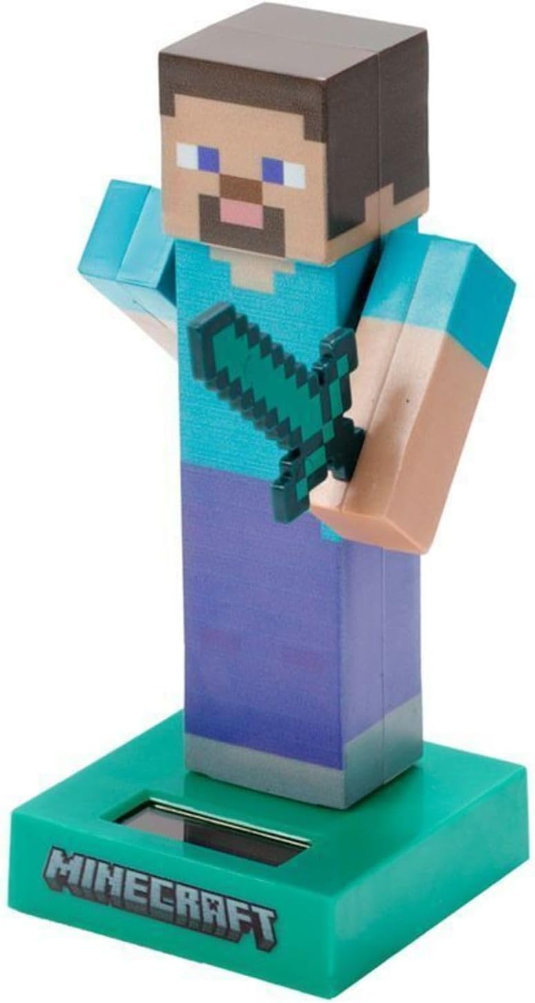 Steve Minecraft Solar Pal multicolore FF139 – Image 3
