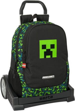 Sac à dos à roulettes Minecraft TNT ergonomique 32 x 16 x 44