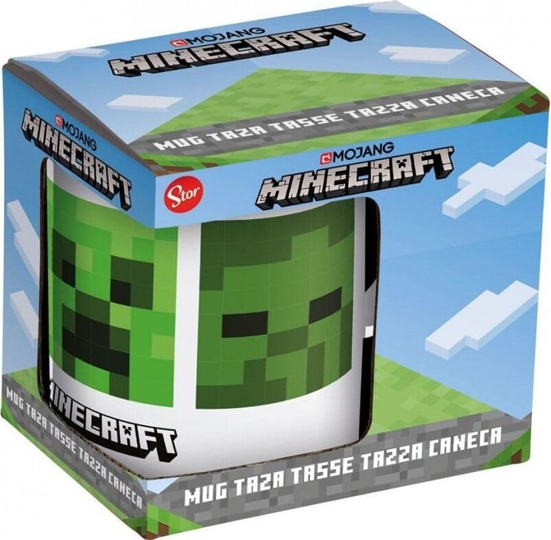 Tasse enfant en céramique Minecraft avec boîte cadeau – Image 4