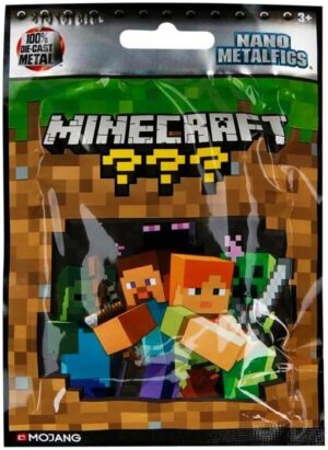 Figurine Nano Minecraft 253261000 en pack surprise, 1 pièce