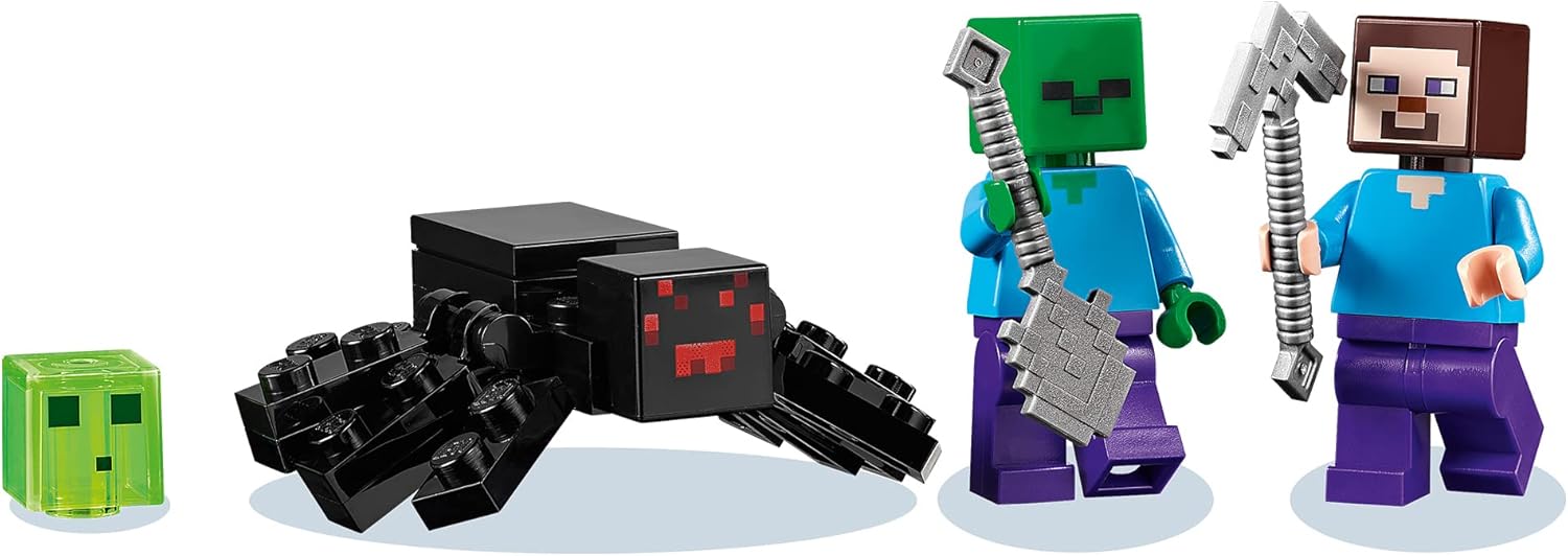 LEGO Minecraft 21166 Mine abandonnée avec Steve et grotte aux zombies – Image 7