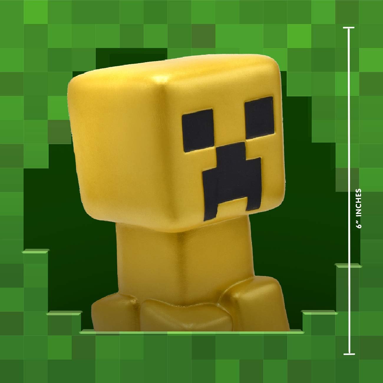 Mega SquishMe Gold Creeper parfumé Minecraft – Image 3