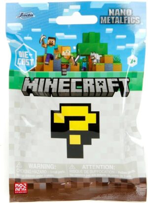 Pack surprise Jada Minecraft, figurine métal 4cm, 13 modèles