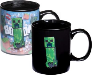 Tasse thermoréactive Minecraft Creeper 295 ml