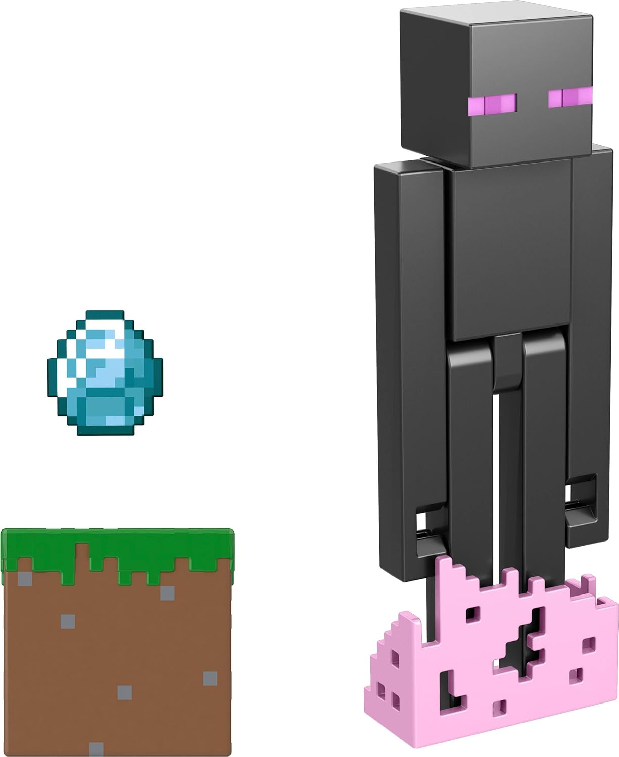 Figurine Minecraft Mattel 8,3 cm avec accessoires pixelisés – Image 6