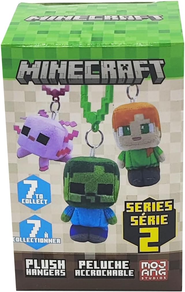 Minecraft série 1 : cintre en peluche pour sac à dos, style moderne