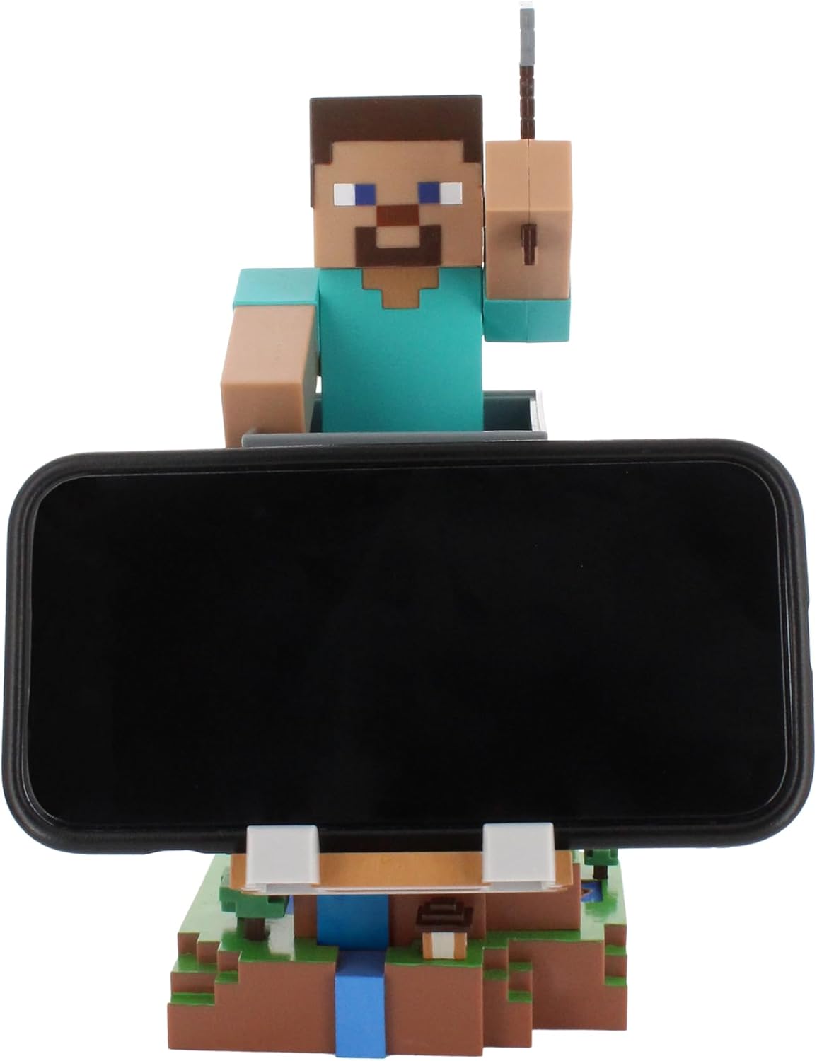 Support manette et téléphone Minecraft Steve Cable Guys – Image 3