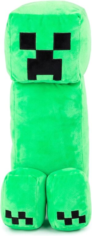 Coussin peluche Creeper Minecraft en microfibre ultra douce 50 cm