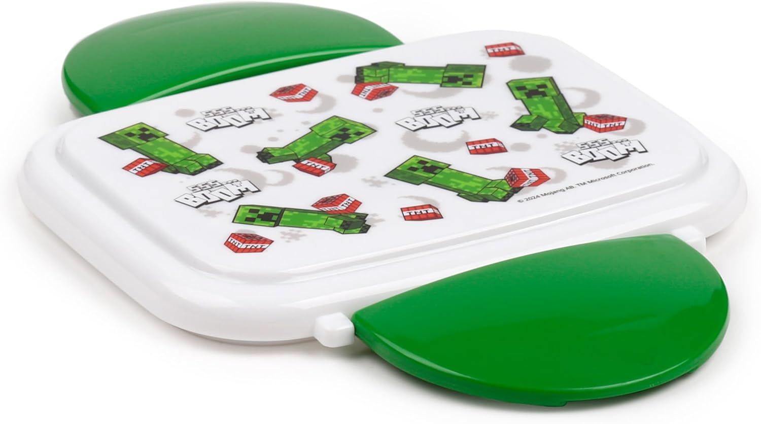 Boîte bento Minecraft Creeper et TNT avec couverts – Image 5