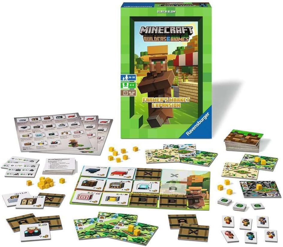 Minecraft Builders & Biomes Farmer’s Market, extension Ravensburger dès 10 ans – Image 4