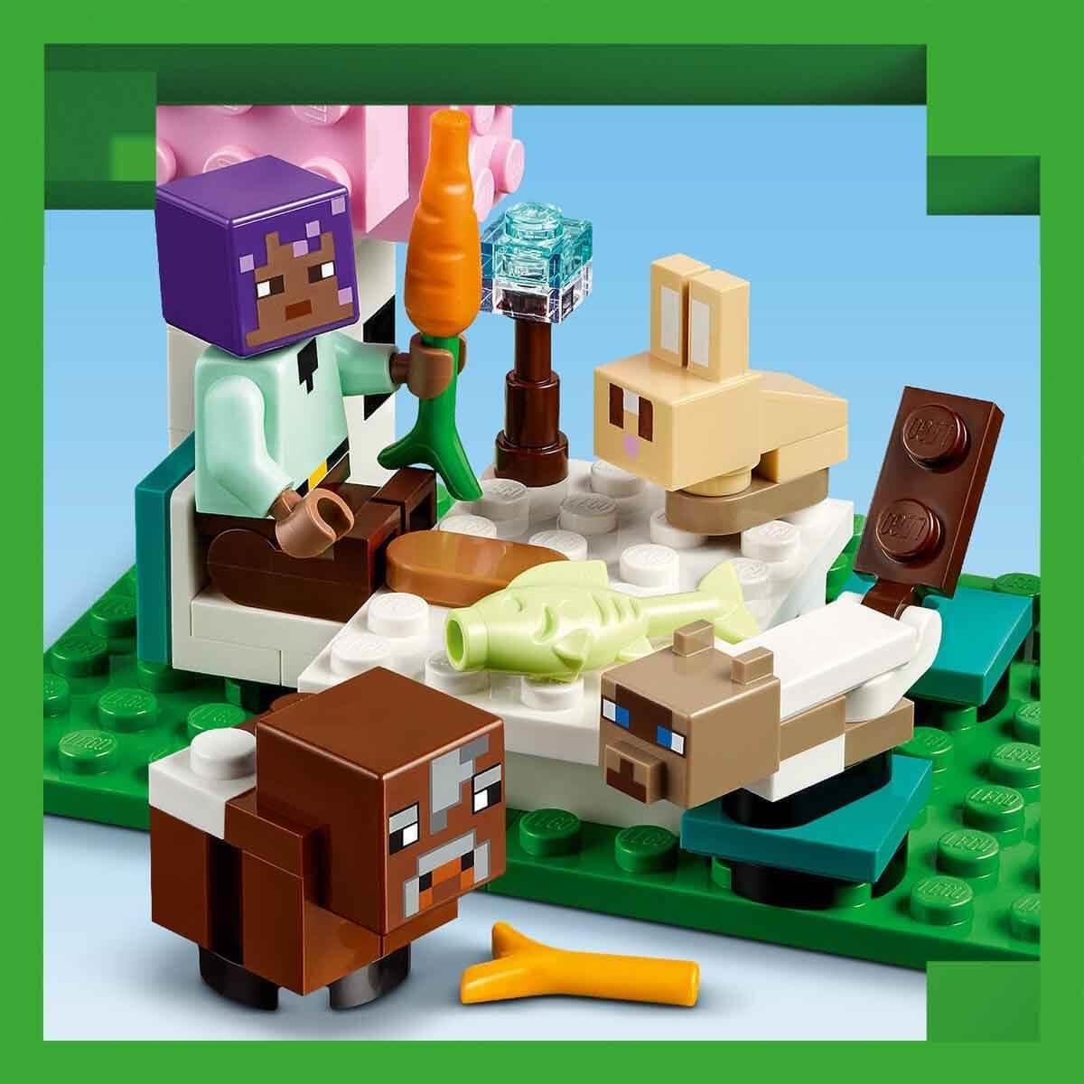 LEGO Minecraft 21253 Sanctuaire Animalier du biome plaine dès 7 ans – Image 2