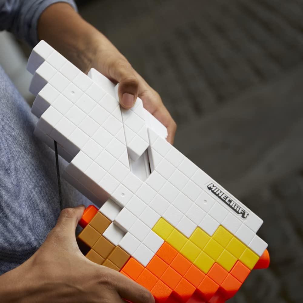Arc motorisé Sabrewing Nerf Minecraft avec 8 fléchettes Elite – Image 3