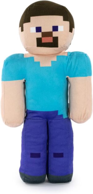 Peluche Minecraft Steve super soft à collectionner
