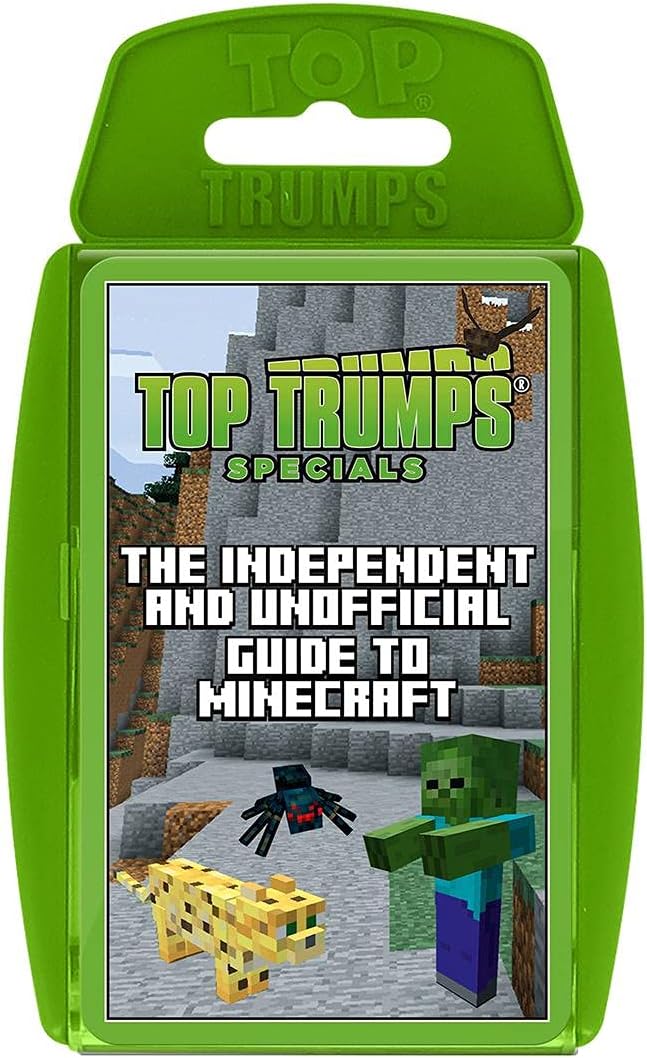 Minecraft Top Trumps Specials, guide de cartes avec Shulkers et Slimes