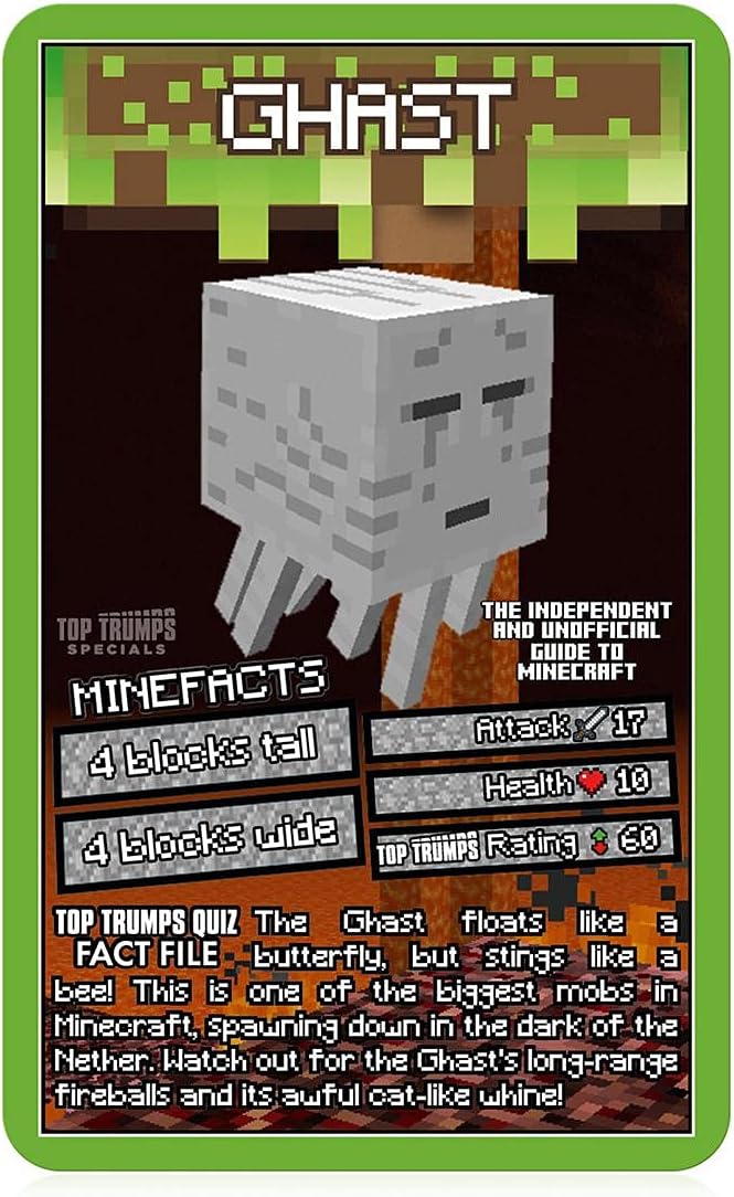 Minecraft Top Trumps Specials, guide de cartes avec Shulkers et Slimes – Image 3