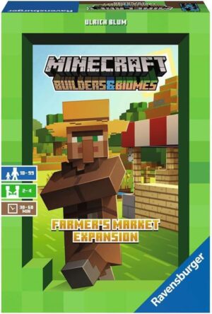 Minecraft Builders & Biomes Farmer’s Market, extension Ravensburger dès 10 ans