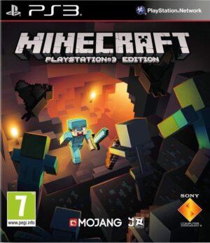 Faceplate Minecraft édition Standard pour PlayStation 3