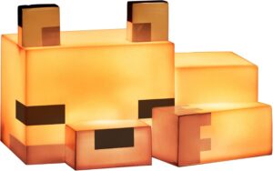 Lampe de nuit Minecraft Baby Fox orange 16 cm