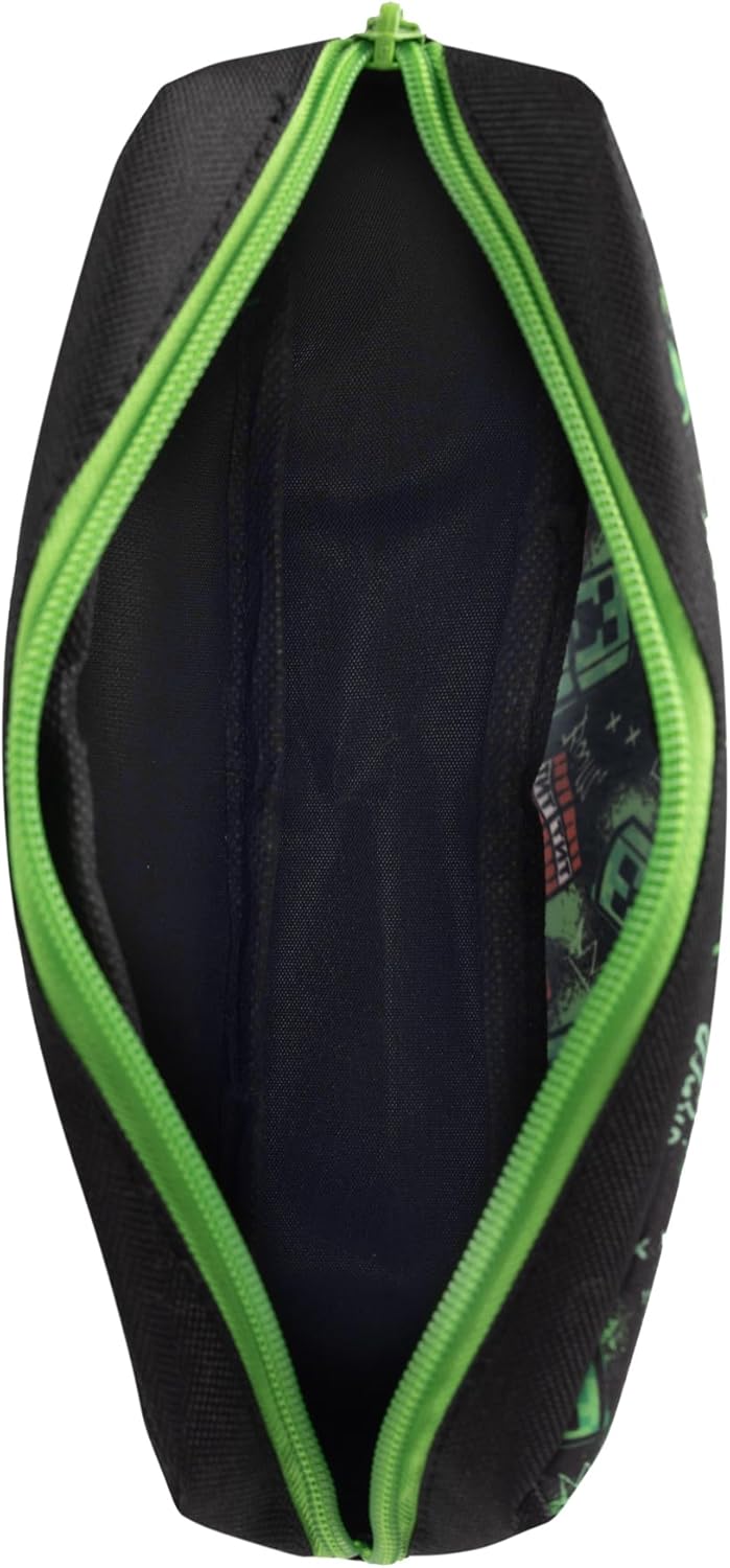 Set Minecraft TNT vert avec sac à dos, sac à déjeuner et trousse – Image 6