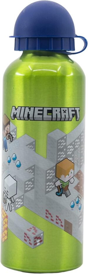 Bouteille enfant Minecraft Isometric en aluminium 530 ml