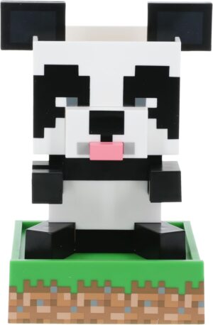 Accessoire de bureau Minecraft Panda avec support téléphone et plateau