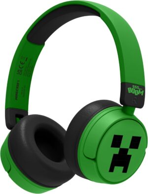 Casque sans fil enfant Minecraft vert OTL MC1231