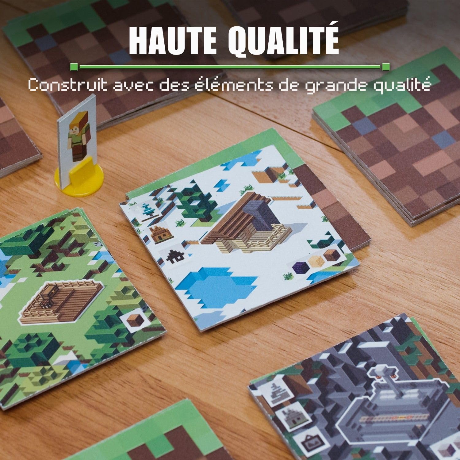 Jeu de société Minecraft Builders & Biomes Ravensburger, stratégie 2 à 4 joueurs dès 10 ans – Image 6