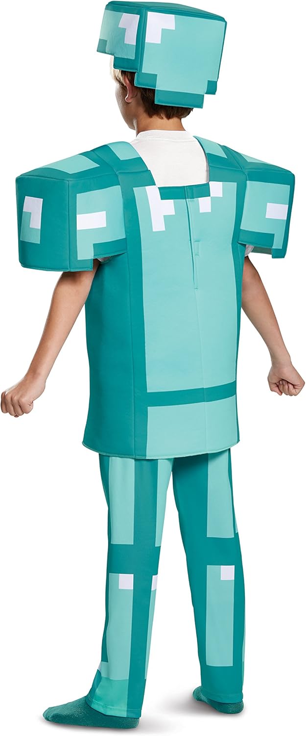 Déguisement enfant Minecraft Deluxe Armure de Diamant – Image 6