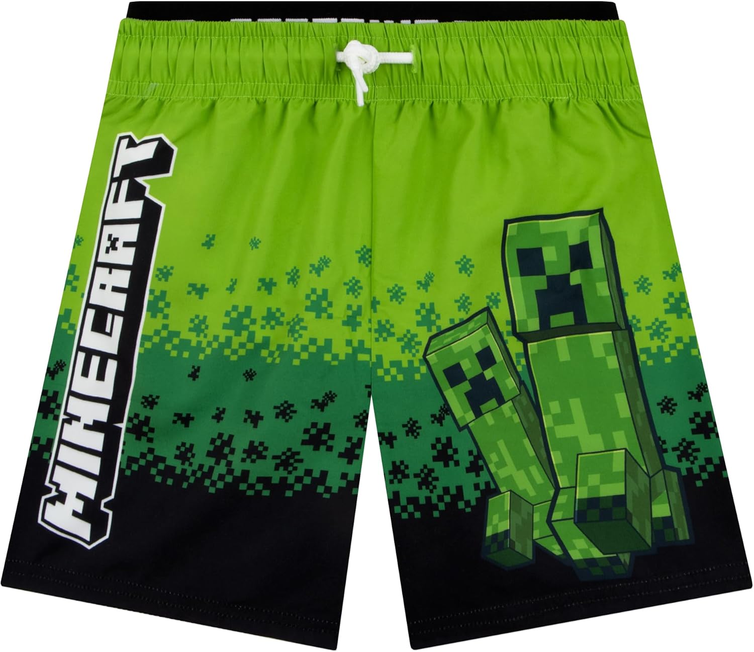 Short de bain Minecraft Creeper pour garçon