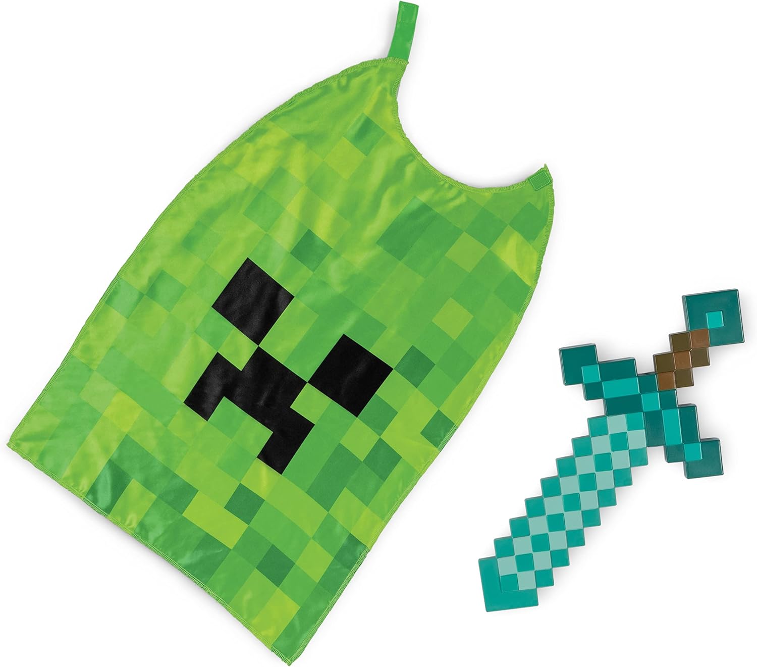 Accessoire épée en diamant Minecraft de Steve, taille unique – Image 3