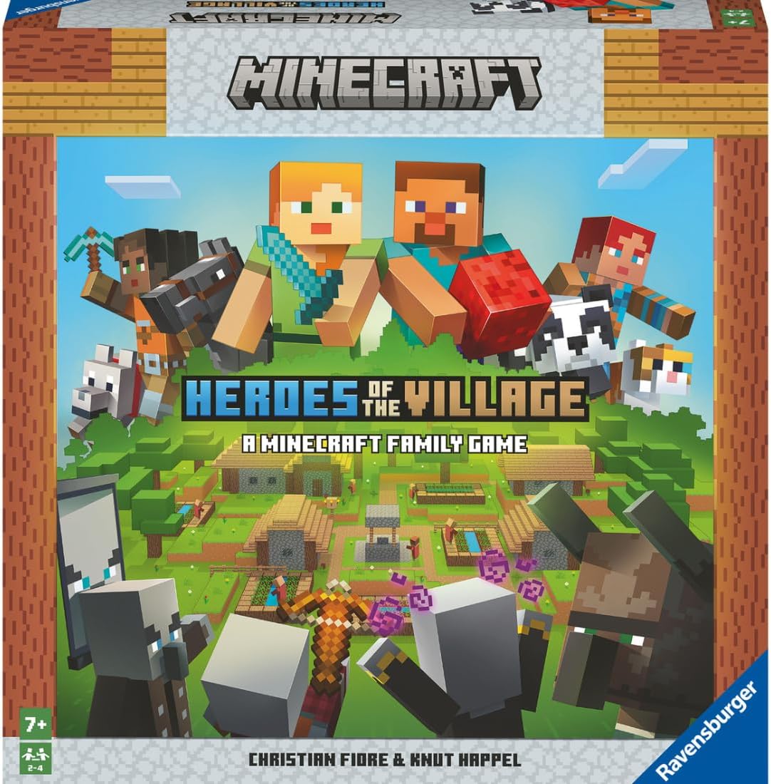 Jeu Minecraft Heroes of The Village coopératif dès 7 ans