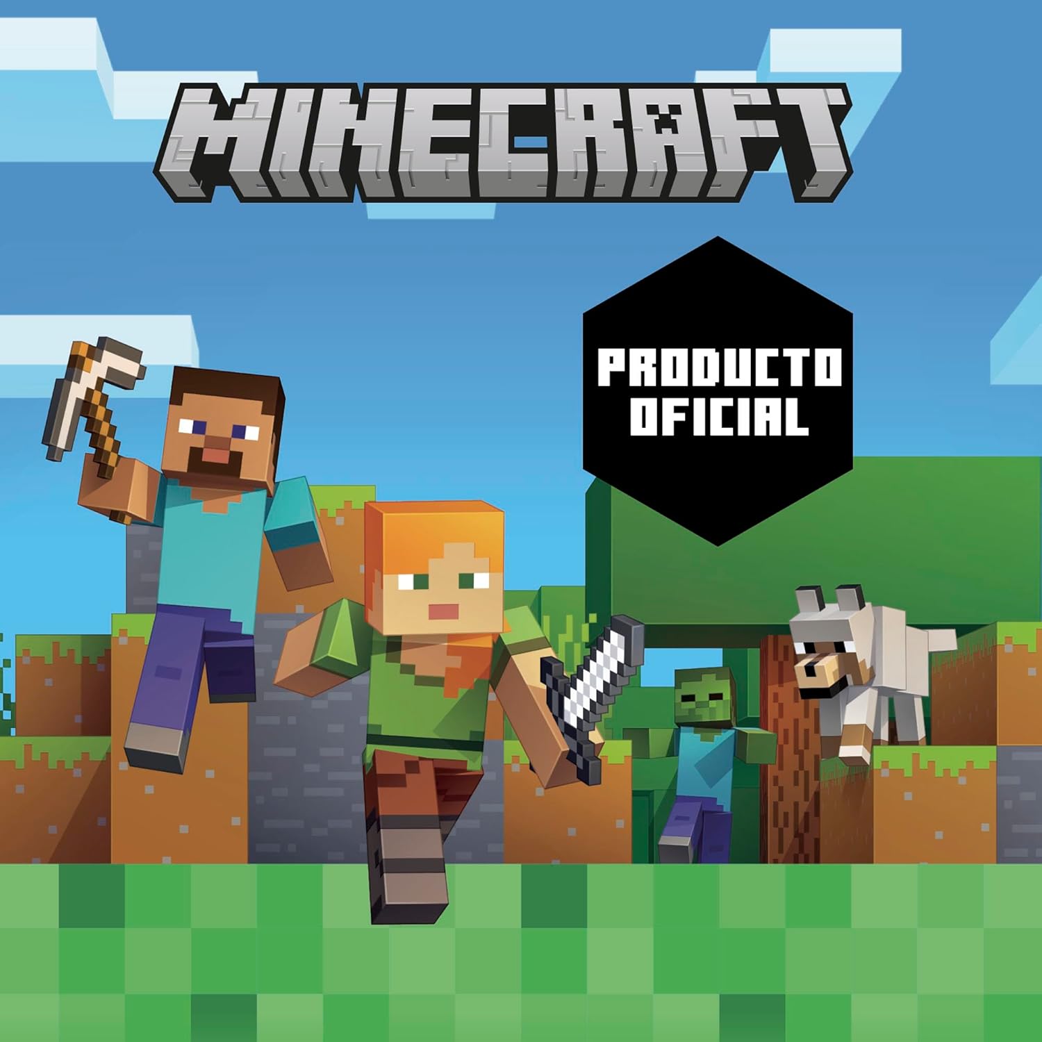 Figurine Minecraft Alex à cheval avec mouvement Bizak 64110030 – Image 5